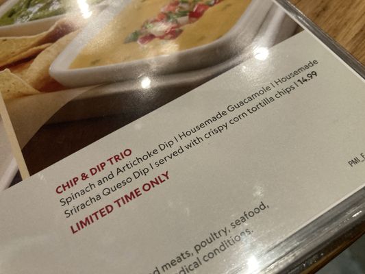 Menu photo 3 Bj's Restaurant & Brewhouse Chandler, AZ