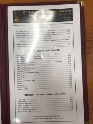 Menu photo 4 La Ports Pine Restaurant Lockport, NY Menu photo 4 La Ports Pine Restaurant Lockport, NY