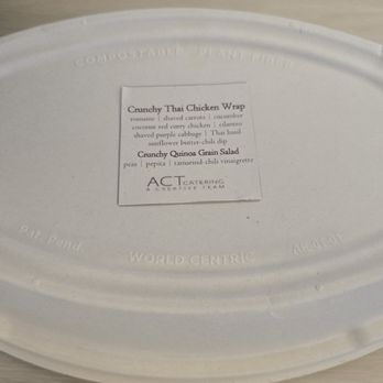 Act Catering - Well labled containter - Caterers Near Me - Emeryville, California Act Catering - Well labled containter - Caterers Near Me - Emeryville, California