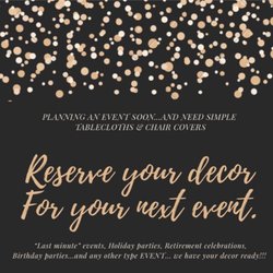 The Linen Loft & Decor - Start your planning now....