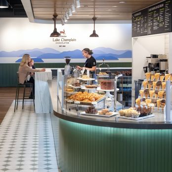 Lake Champlain Chocolates - the interior of a bakery - Chocolatiers & Shops Near Me - Burlington, Vermont