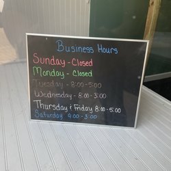 Beautiful You Cafe - Hours
