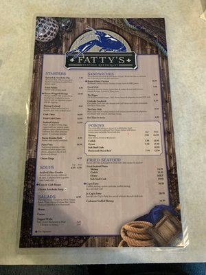 Menu photo 2 Fatty's Seafood Picayune, MS Menu photo 2 Fatty's Seafood Picayune, MS