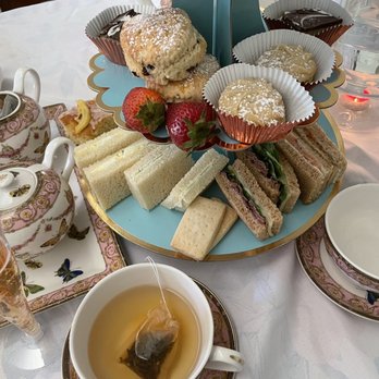 Britalicious - Delicious sandwiches and baked goods. (Our tea set) - Caterers Near Me - Chino, California Britalicious - Delicious sandwiches and baked goods. (Our tea set) - Caterers Near Me - Chino, California
