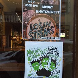 Last night's show. Th' Losin Streaks!