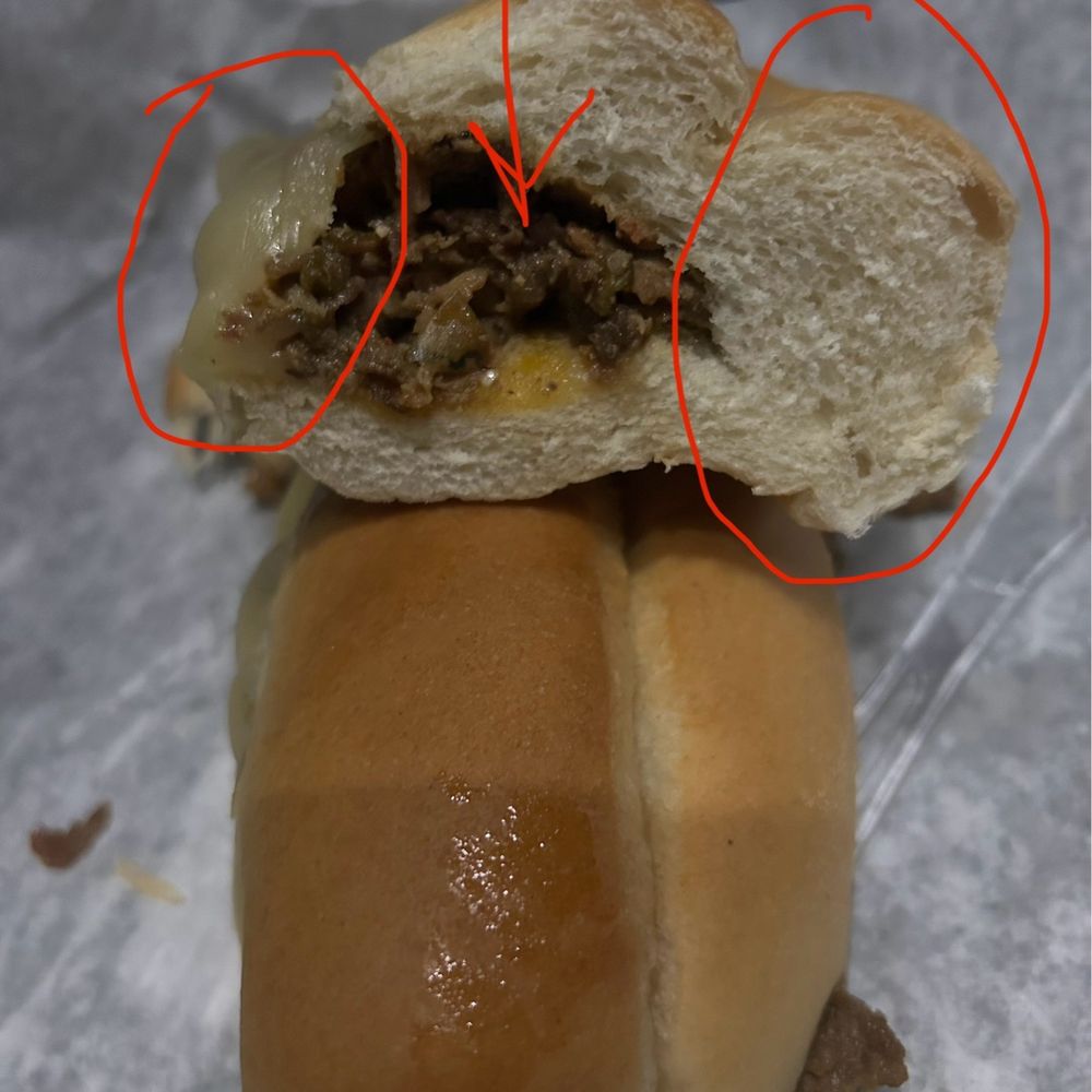 Cheesesteak Factory - 12 inch Traditional Cheesesteak this was horrible more bread than meat and cheese - Cheesesteaks Near Me - Christiana, Tennessee Cheesesteak Factory - 12 inch Traditional Cheesesteak this was horrible more bread than meat and cheese - Cheesesteaks Near Me - Christiana, Tennessee