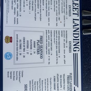 Fleet Landing Restaurant & Raw Bar - Menu - Seafood Near Me - Charleston, South Carolina Fleet Landing Restaurant & Raw Bar - Menu - Seafood Near Me - Charleston, South Carolina