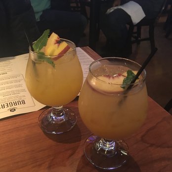 Tavern Hall - White Sangria with a fresh slice of nectarine mmm - New American Near Me - Bellevue, Washington Tavern Hall - White Sangria with a fresh slice of nectarine mmm - New American Near Me - Bellevue, Washington