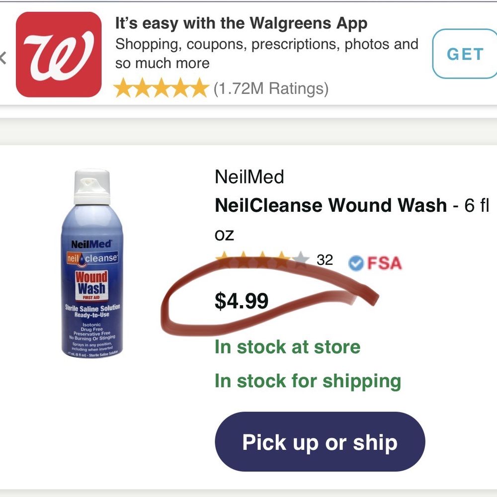 Walgreens - If the item is $4.99 online then it should not be $7.49 in the store. - Drugstores Near Me - Fairfield, Ohio Walgreens - If the item is $4.99 online then it should not be $7.49 in the store. - Drugstores Near Me - Fairfield, Ohio