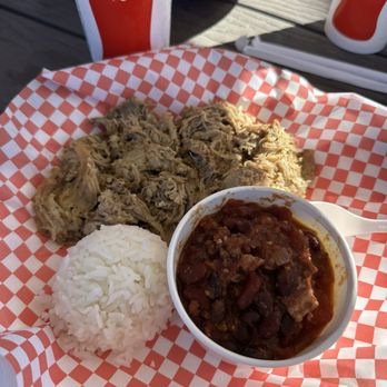 Chicken In A Barrel BBQ-Kapaa - Pork platter - Barbeque Near Me - Kapaa, Hawaii