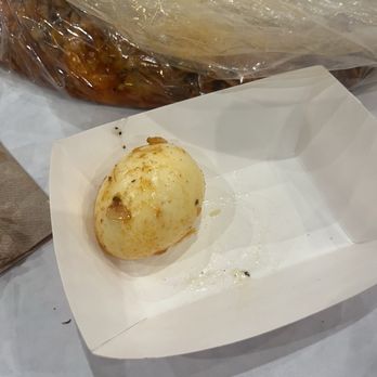 The Kickin' Crab - Hard boiled egg - Cajun/Creole Near Me - Orange, California
