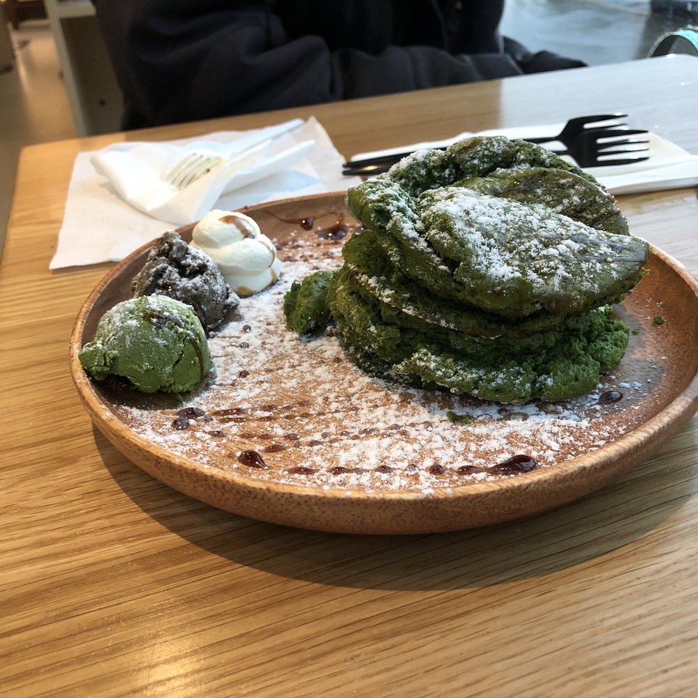 Tsujiri Richmond - Matcha pancake soufflé - Japanese Near Me - Richmond, British Columbia Tsujiri Richmond - Matcha pancake soufflé - Japanese Near Me - Richmond, British Columbia