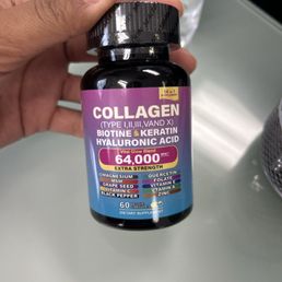 Collagen supplements! Collagen supplements!