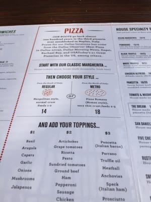 Menu photo 7 Olivella's Pizza and Wine Dallas, TX Menu photo 7 Olivella's Pizza and Wine Dallas, TX