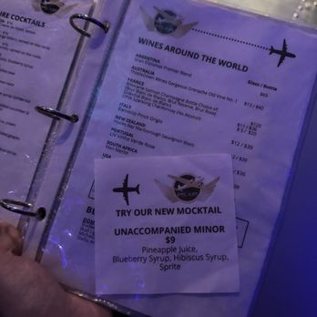 PS Air - Drink menu - Cocktail Bars Near Me - Palm Springs, California