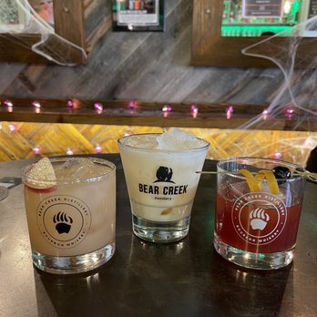 Bear Creek Distillery - The deliciousness I got is in the middle. It tasted like Fall. Yummy!! - Bars Near Me - Denver, Colorado Bear Creek Distillery - The deliciousness I got is in the middle. It tasted like Fall. Yummy!! - Bars Near Me - Denver, Colorado