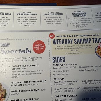 Red Lobster - Weekday Deals - Seafood Near Me - Riverside, California Red Lobster - Weekday Deals - Seafood Near Me - Riverside, California