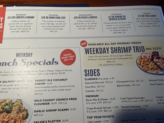 Menu photo 1 Red Lobster Riverside, CA Menu photo 1 Red Lobster Riverside, CA