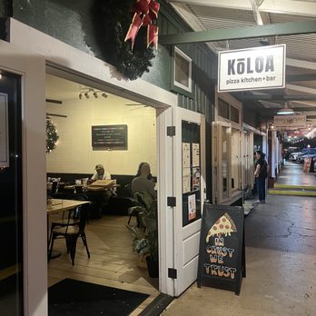 Koloa Pizza Kitchen + Bar - Out front - Pizza Near Me - Koloa, Hawaii Koloa Pizza Kitchen + Bar - Out front - Pizza Near Me - Koloa, Hawaii