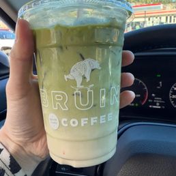 Iced green meadows matcha tea latte -- the flavors are SO good. Iced green meadows matcha tea latte -- the flavors are SO good.