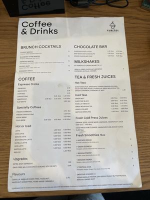 Menu photo 4 Cupitol Coffee & Eatery Skokie, IL