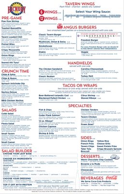Menu photo 2 Hickory Tavern Mooresville, NC