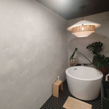 Monzo Painting - Bathroom Remodel Venetian Plaster - Painters Near Me