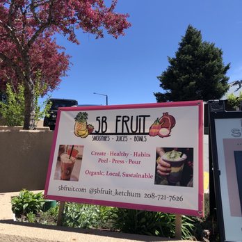 5B Fruit - a sign in front of a building - Juice Bars & Smoothies Near Me - Ketchum, Idaho 5B Fruit - a sign in front of a building - Juice Bars & Smoothies Near Me - Ketchum, Idaho