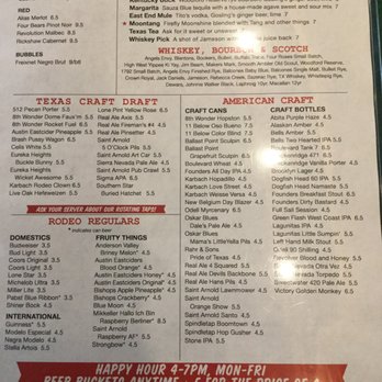 Rodeo Goat - Beer & cocktails - Burgers Near Me - Houston, Texas