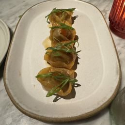 Oxtail dumplings. Oxtail dumplings.