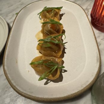 Tar & Roses - Oxtail dumplings. - New American Near Me - Santa Monica, California Tar & Roses - Oxtail dumplings. - New American Near Me - Santa Monica, California