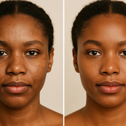 Valoura Medspa - Exosome Treatment Before After