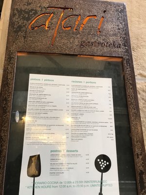 Menu photo 7 Atari Gastroteka Donostia / San Sebastián, SS