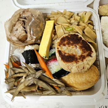 Kabuki Restaurant - Pork adobo, egg, chow fun, gobo, ume musubi, maki, hash & cone... - Japanese Near Me - Aiea, Hawaii Kabuki Restaurant - Pork adobo, egg, chow fun, gobo, ume musubi, maki, hash & cone... - Japanese Near Me - Aiea, Hawaii