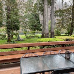 Eagle Rock Lodge - View of the river from the deck.