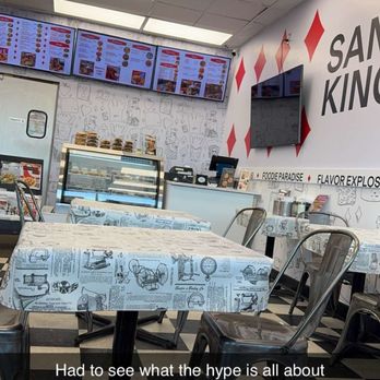 Sandwich King - Dining area cozy but adequate - Sandwiches Near Me - Mounds View, Minnesota