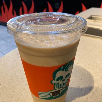 Rad Coffee - Why is there so much space ???? And it's a hit or miss if they put caramel drizzle they always are inconsistent - Coffee & Tea Near Me - Covina, California