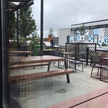 Shake Shack Pinecrest - Outdoor Seating and Swing Set across the street! - Burgers Near Me - Orange Village, Ohio