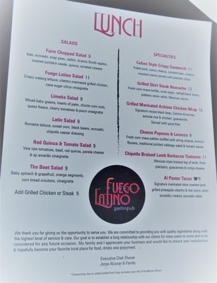 Fuego Latino Gastropub by null