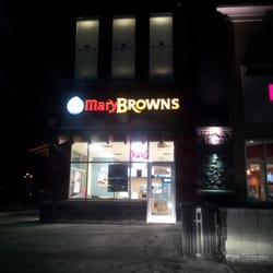 Mary Brown's - Mary's at night.