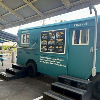 Familee Korean Shave Ice - Food truck parked in a strip mall parking lot under the eaves with picnic tables for dining - Desserts Near Me - Kapaʻa, Hawaii Familee Korean Shave Ice - Food truck parked in a strip mall parking lot under the eaves with picnic tables for dining - Desserts Near Me - Kapaʻa, Hawaii