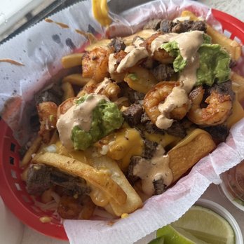 The Taco Stand - Mar y Tierra Fries - Food Stands Near Me - La Jolla, California The Taco Stand - Mar y Tierra Fries - Food Stands Near Me - La Jolla, California