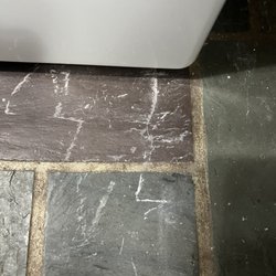 Lowe's Home Improvement - Thanks for the gouges in the flagstone Lowe's. One professional "install" team you have.