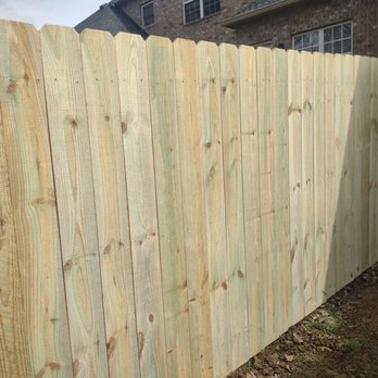A1 Fence and Deck - 6 ft Dog Ear Privacy pressure treated pine material. - Fences & Gates Near Me - Gallatin, Tennessee A1 Fence and Deck - 6 ft Dog Ear Privacy pressure treated pine material. - Fences & Gates Near Me - Gallatin, Tennessee