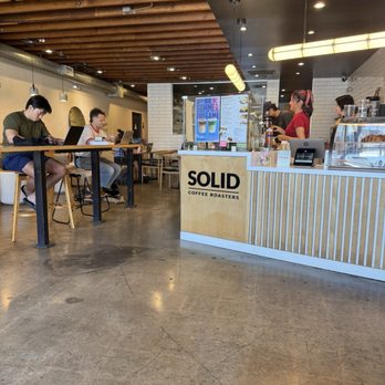 Solid Coffee Roasters - Coffee bar area - Coffee Roasteries Near Me - Artesia, California