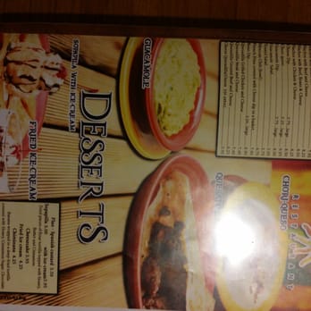 Casa Mexico - Appetizer and dessert menu - Mexican Near Me - East Grand Forks, Minnesota