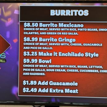 Mas Takos - Meñu parte cuatro. - Tacos Near Me - Henderson, Nevada
