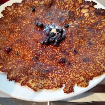 Cafe This Way - World's best blueberry pancake..GET THE FULL ORDER - New American Near Me - Bar Harbor, Maine