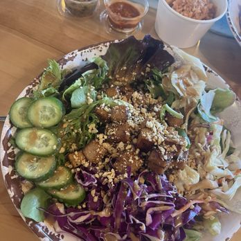 The Mustard Seed - Peanut satay bowl - Vegan Near Me - Cerritos, California The Mustard Seed - Peanut satay bowl - Vegan Near Me - Cerritos, California