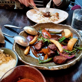 Tanta - Lomo Saltado (stir fry) - Peruvian Near Me - Chicago, Illinois